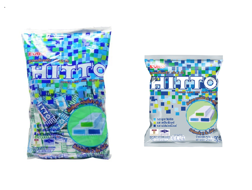 Kẹo Thái Lan Hitto Bạc Hà Gói