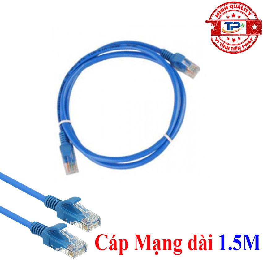 Dây cáp mạng LAN Internet bấm sẵn TP-C dài 1.5m chuẩn cat 5e