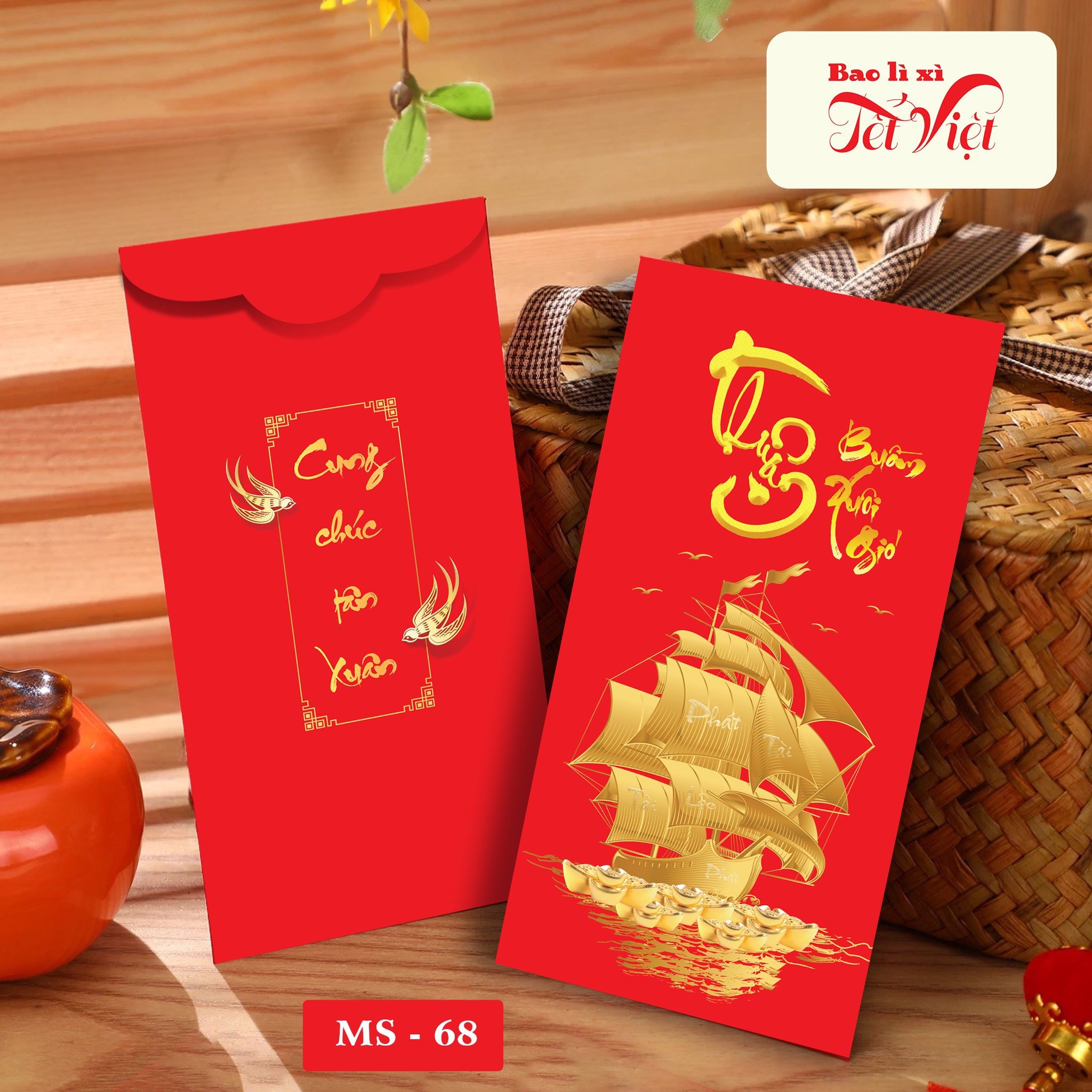 Combo 2000 cái bao lì xì tết 2024 c150 siêu đẹp