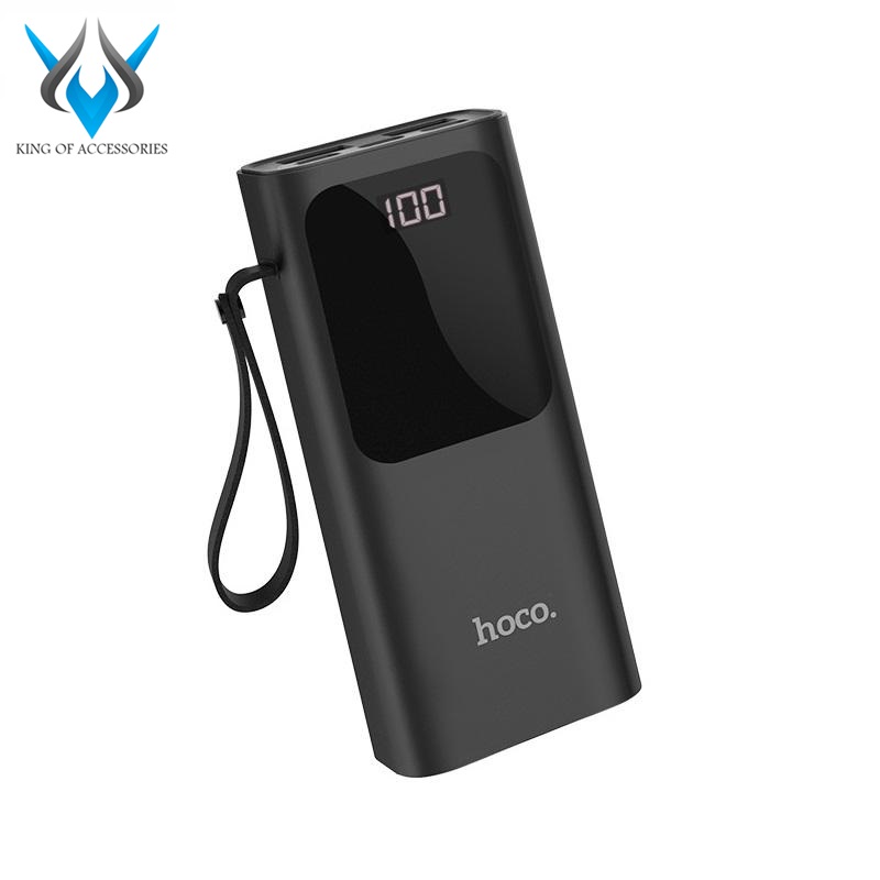 Sạc dự phòng Polymer Hoco J41 Intelligent Balance 10000mAh 3 cổng sạc vào - chuẩn an toàn trên máy bay - Phụ Kiện 1986