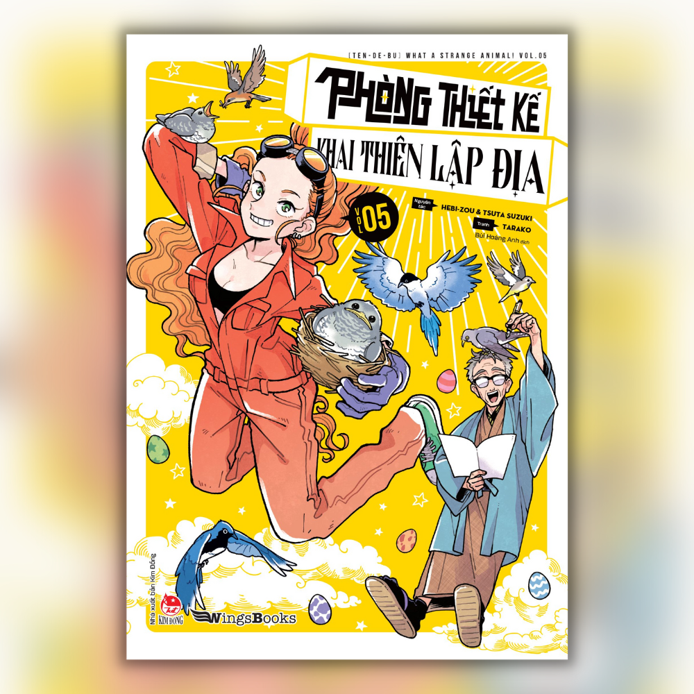 Phòng thiết kế khai thiên lập địa - Tập 5 (Tặng Bookmark)