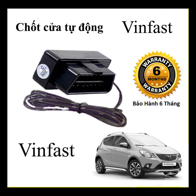 [Hỗ trợ lắp đặt tại Hà Nội] Auto Lock Vinfast Chốt Cửa Tự Động, chốt cửa an toàn Cho Xe Ô Tô