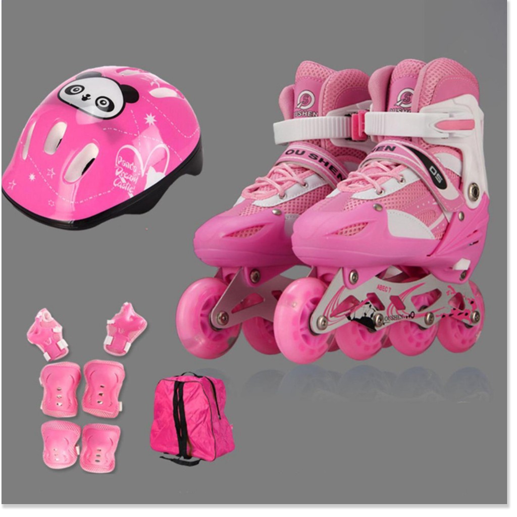 Mua giày trượt patin cho bé, Giày Patin Trẻ Em Giá Rẻ Nhập Khẩu Nguyên Chiếc Full Led 7 Màu Cực Đẹp ⭐ Tặng Kèm Mũ Bảo Hộ ⭐ Bảo hành 12 thángg ⭐ Freeship