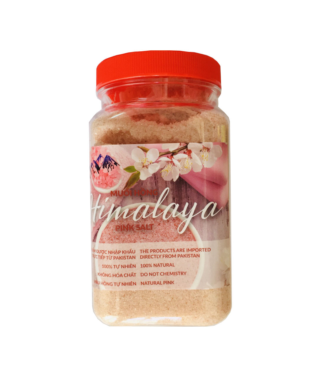 [HCM]Muối ăn himalaya nhập khẩu pakistan Lọ mịn ( nhuyễn ) 500 gr