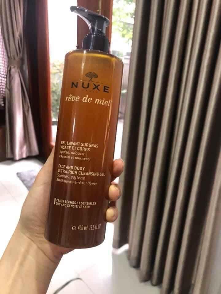 Sữa rửa mặt nuxe mật ong 400ml