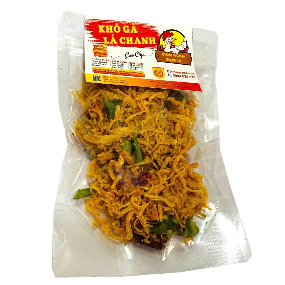 100gr - KHÔ GÀ LÁ CHANH