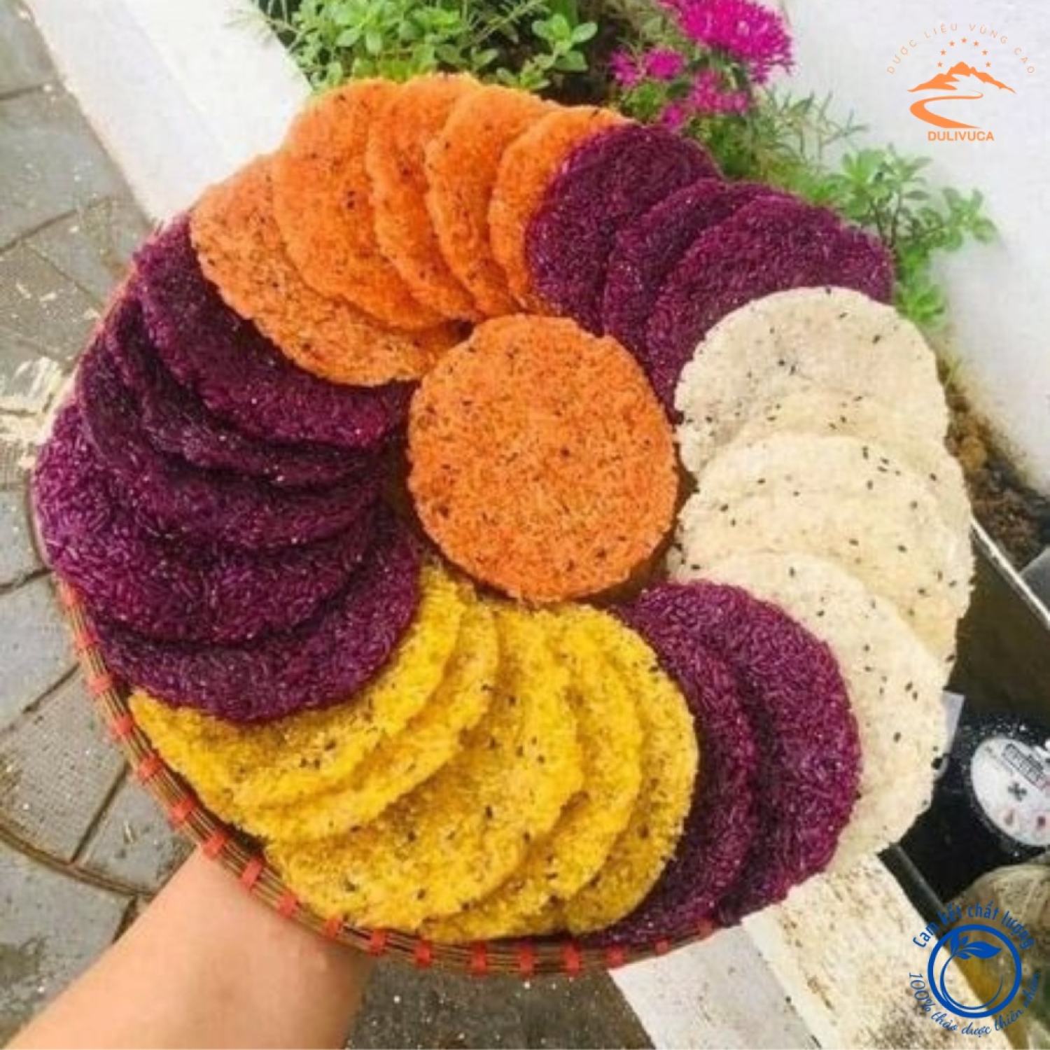 Bánh khẩu chí chọp thơm ngon lᴏại 1 Đặc sản bánh khẩu xén, khẩu chí chọp người thá¡ Mường Lay
