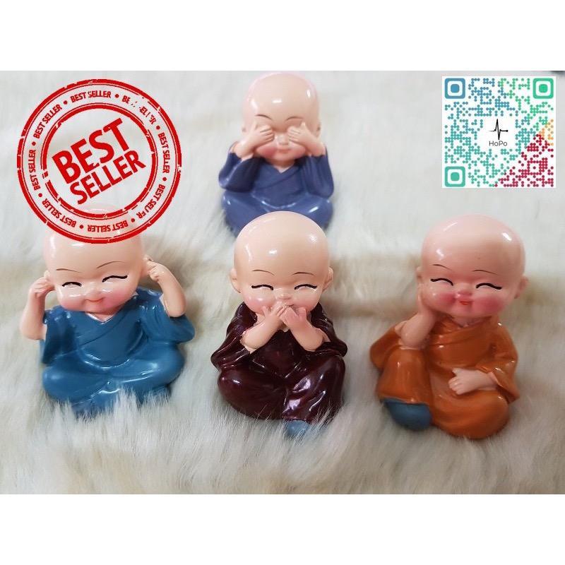 Bộ tượng phật 4 chú tiểu "4 không" nguồn gốc nhật bản - nem exclusive