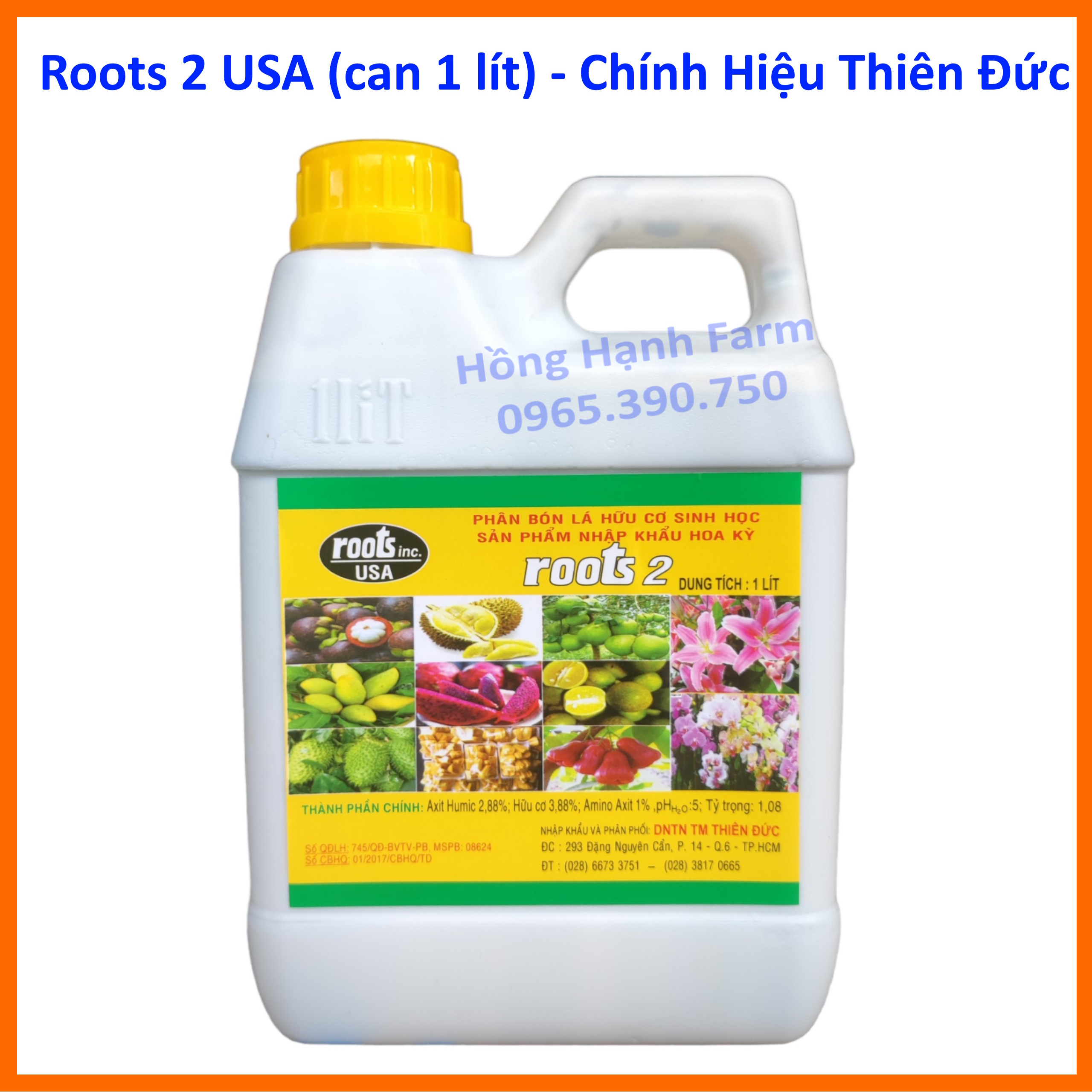 Phân bón Roots 2 USA , nhập khẩu Hoa Kỳ, chính hãng Thiên Đức, Roots2 kích rễ cực mạnh, dưỡng rễ khỏe
