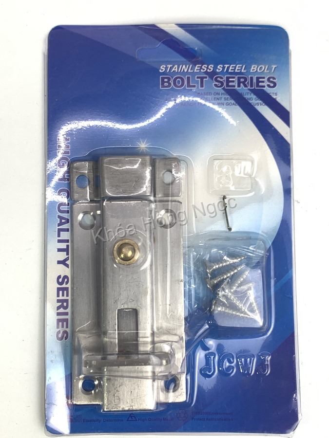 Chốt bấm cửa inox mờ chốt nhấn gài cửa