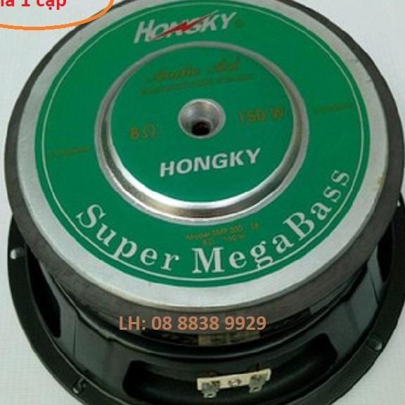 CẶP LOA BASS 20 HỒNG KỲ KHUNG SẮT - GIÁ 1 ĐÔI