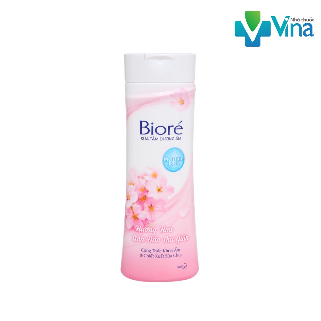 Sữa tắm dưỡng ẩm mịn da Biore Sữa chua chai 200g