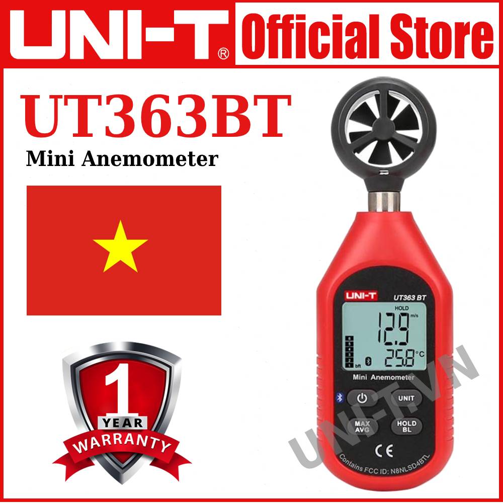 Uni-t ut363bt mini anemometer