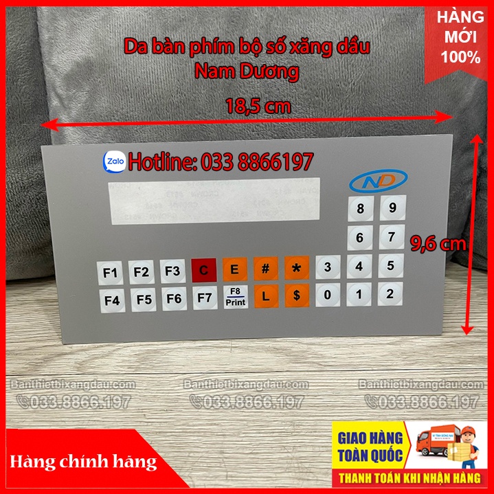 Da bàn phím xăng dầu Nam Dương