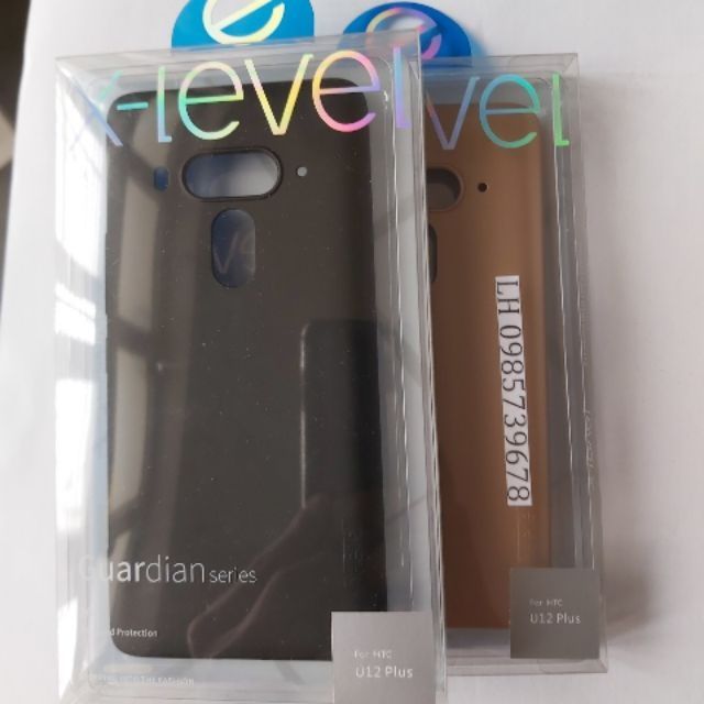 Ốp dẻo xlevel màu cho htc u12 plus