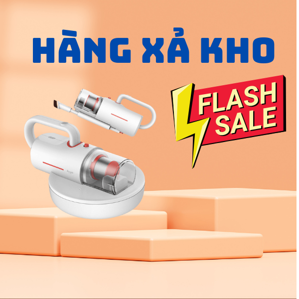 Hàng xả kho - Máy hút bụi đệm giường Deerma CM1300