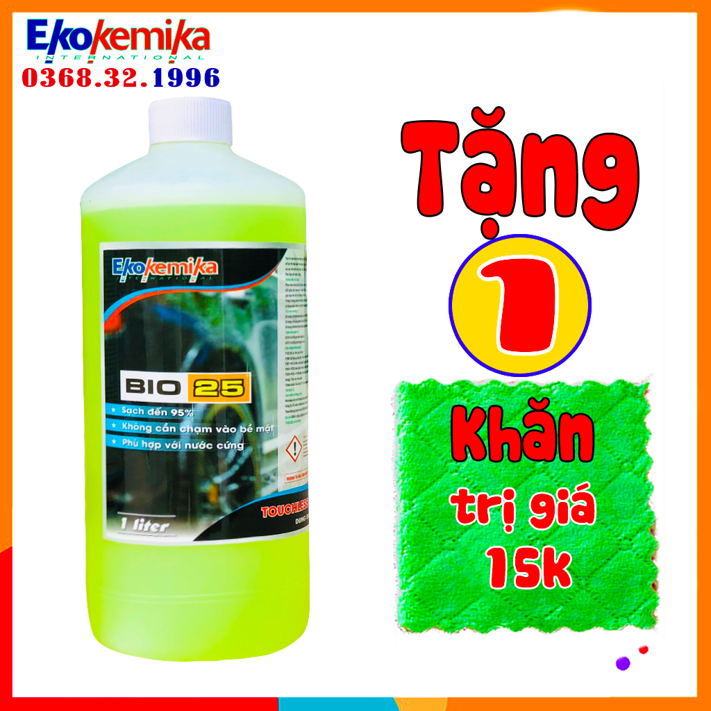 Nước rửa xe không chạm bio25 - 1L