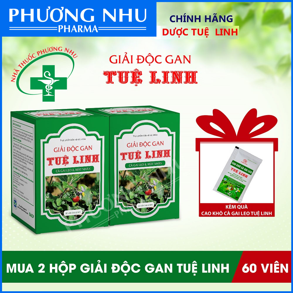 Combo 2 hộp giải độc gan tuệ linh