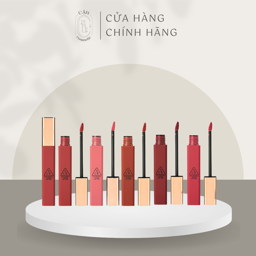 Son Kem Siêu Lì, Mịn Môi 3CE Cloud Lip Tint