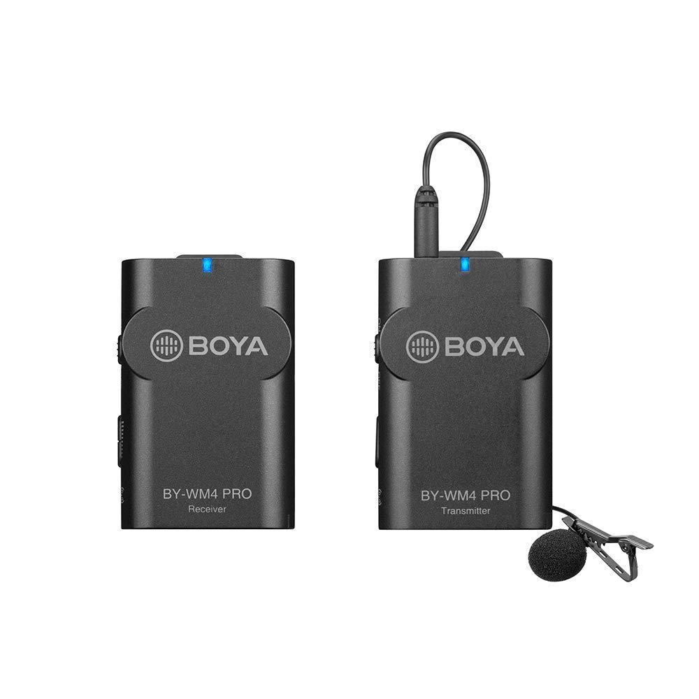 Micro không dây cho điện thoại, máy ảnh boya by-wm4 pro-k1 - pro-k2