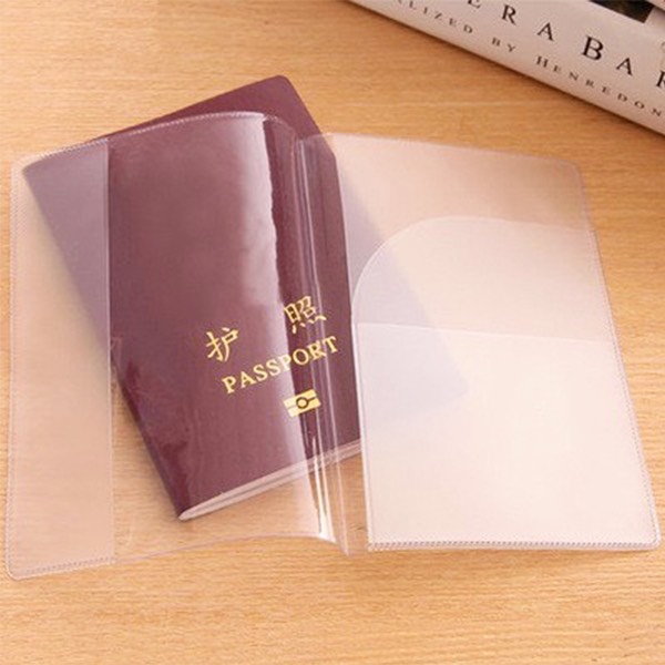 Combo 2 cái bao đựng hộ chiếu bao đựng hộ chiếu mờ, trong suốt bao đựng dày dặn dành cho du lịch