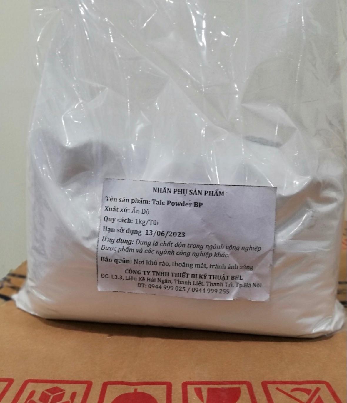 Bột talc 1kg talc powder Ấn Độ