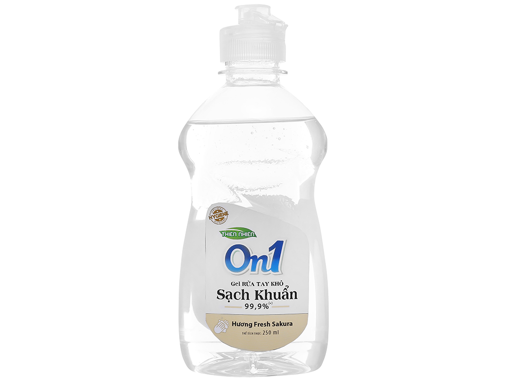 [GEL DIỆT KHUẨN] Gel Rửa Tay Khô ON1 250ml Hương Fresh Sakura - Bảo Vệ Gia Đình - Phòng Chống Đại Dịch