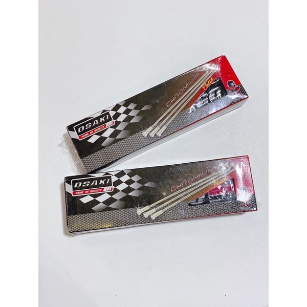 Bộ căm xe máy osaki mạ crom, tăm xe máy đùm & đĩa 157-184