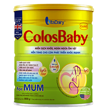 Chính hãng] sữa bột vitadairy colosbaby gold for mum hộp 400g
