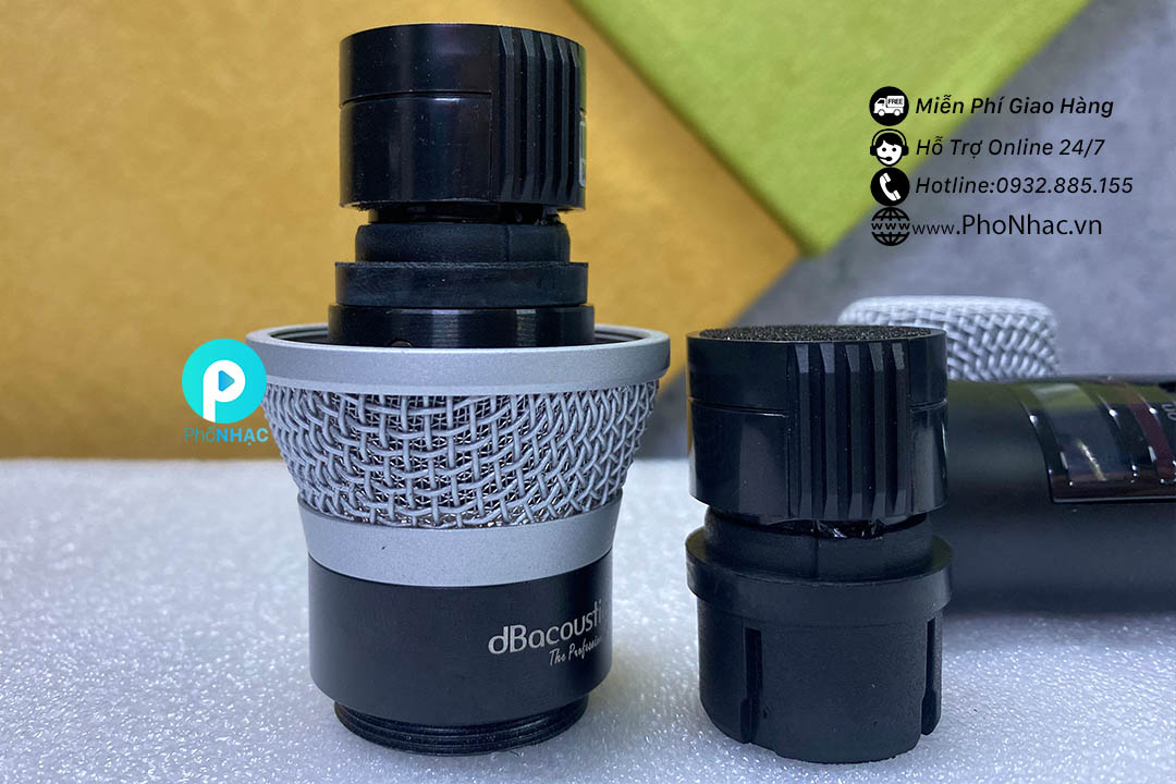 Củ micro db 750 plus, đầu mic dbacoustic 750 plus chính hãng