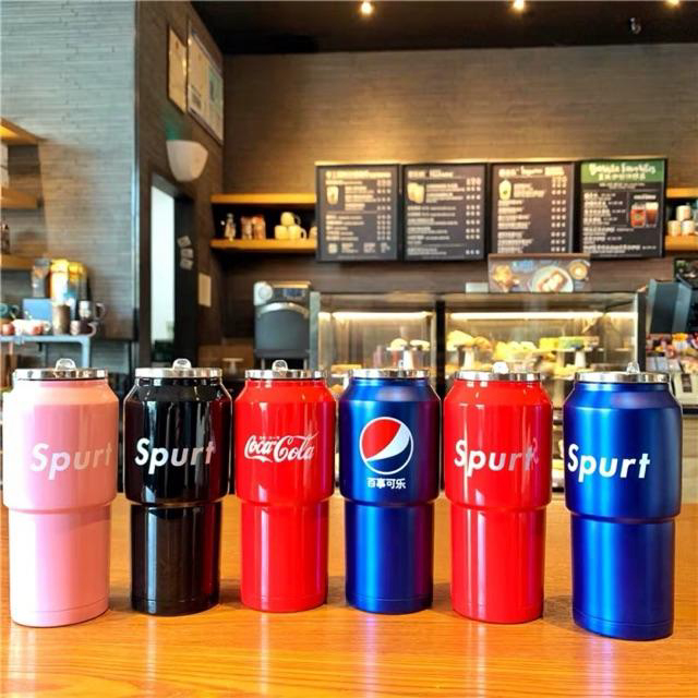 Ly Giữ Nhiệt Hình Coca Cola, Pepsi Cute Phô Mai Que, Bình Giữ Nhiệt Inox 500ML Chất Lượng Cao