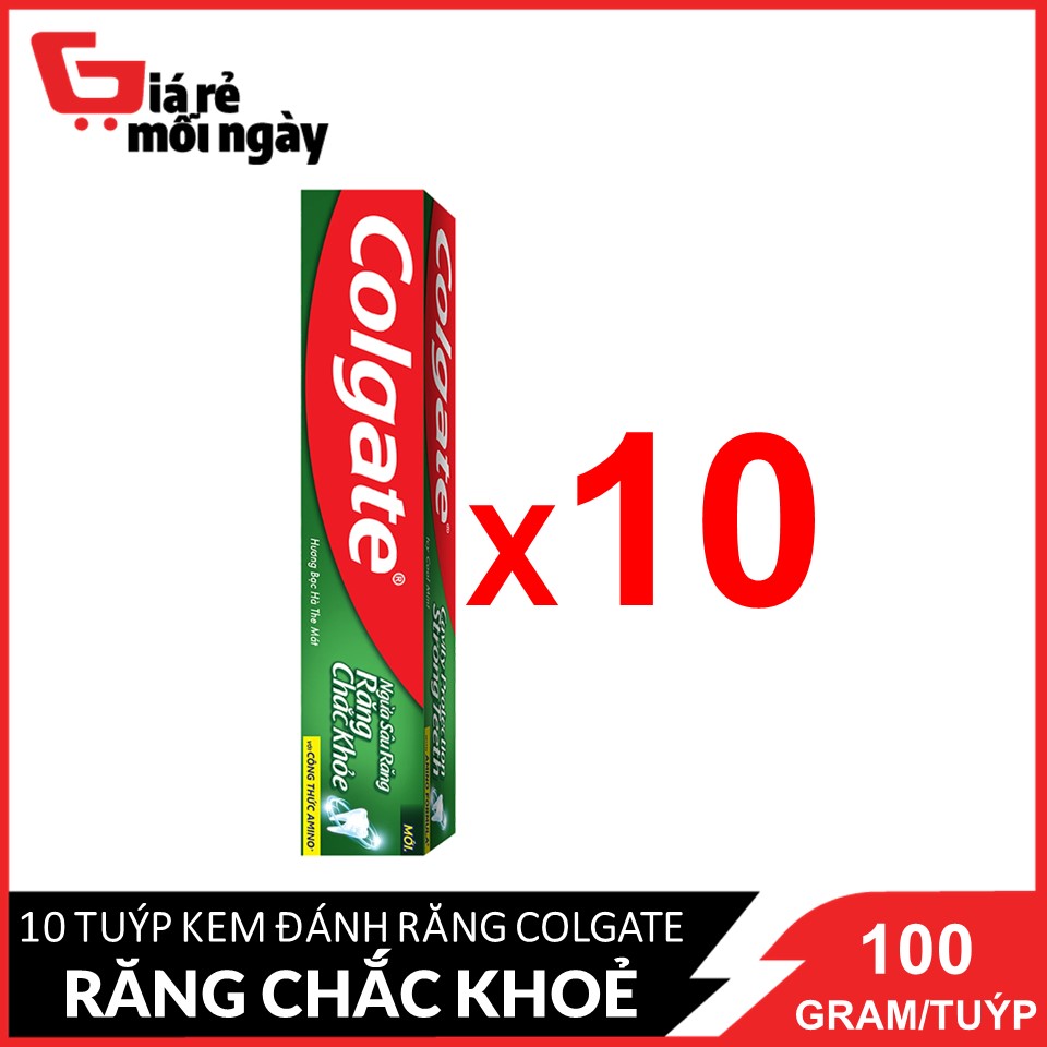 Kem đánh răng Colgate ngừa sâu răng 100g x 10