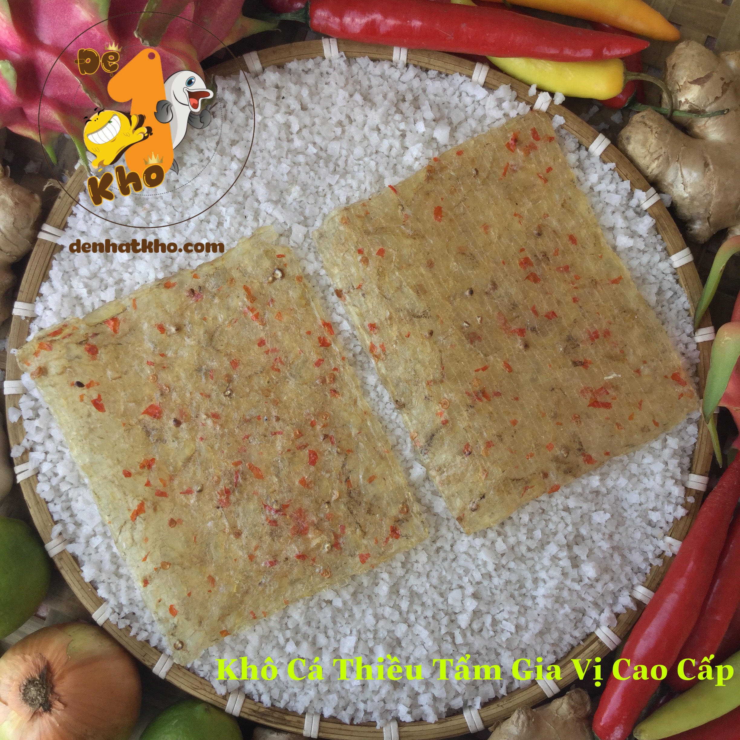 Khô Cá Thiều Miếng 500g Đệ Nhất Khô, Cá Khô Size To, Ướp Vị Đậm Đà, Thịt Ngon Thơm Ngọt Chắc, Chất lượng Cao Cấp Chuẩn Xuất Khẩu, Đặc Sản Phan Thiết