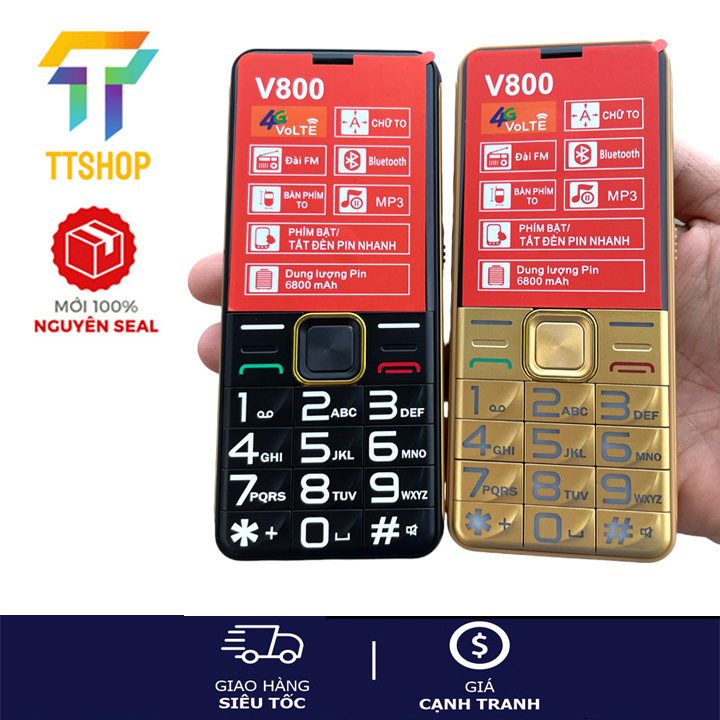 Điện thoại MIXMID G880 PRO (V800) Màn hình lớn,loa to - Hàng nguyên seal