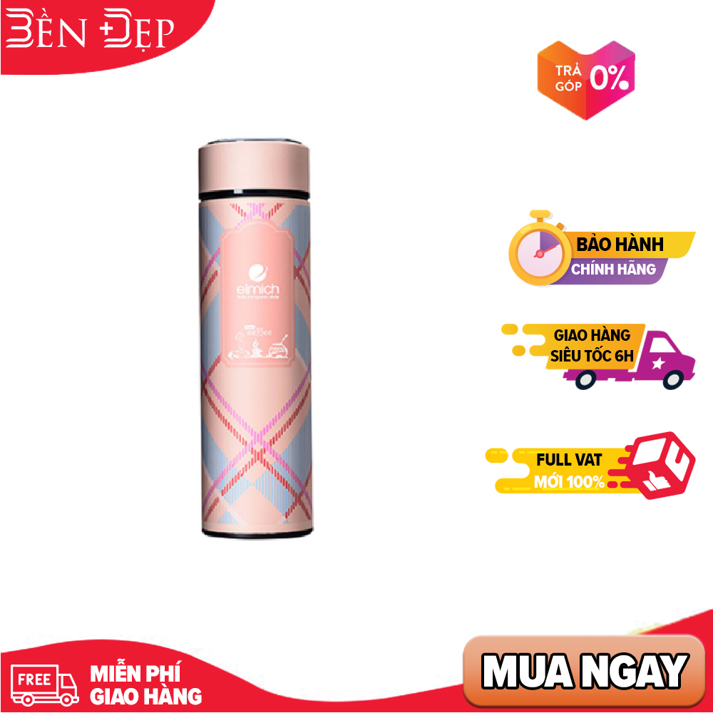 Phích giữ nhiệt elmich inox 304 450ml el0738