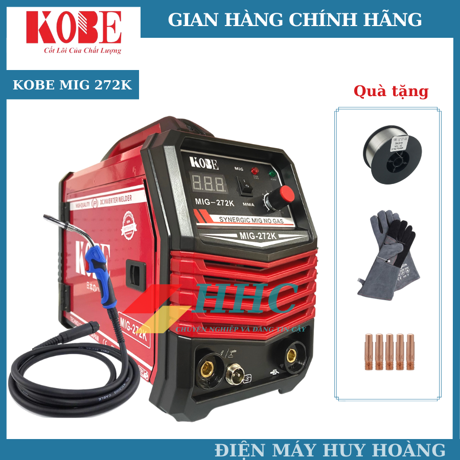 Máy hàn mig  mini KOBE 272K - mic 252K - Máy hàn 2 chức năng mig-que