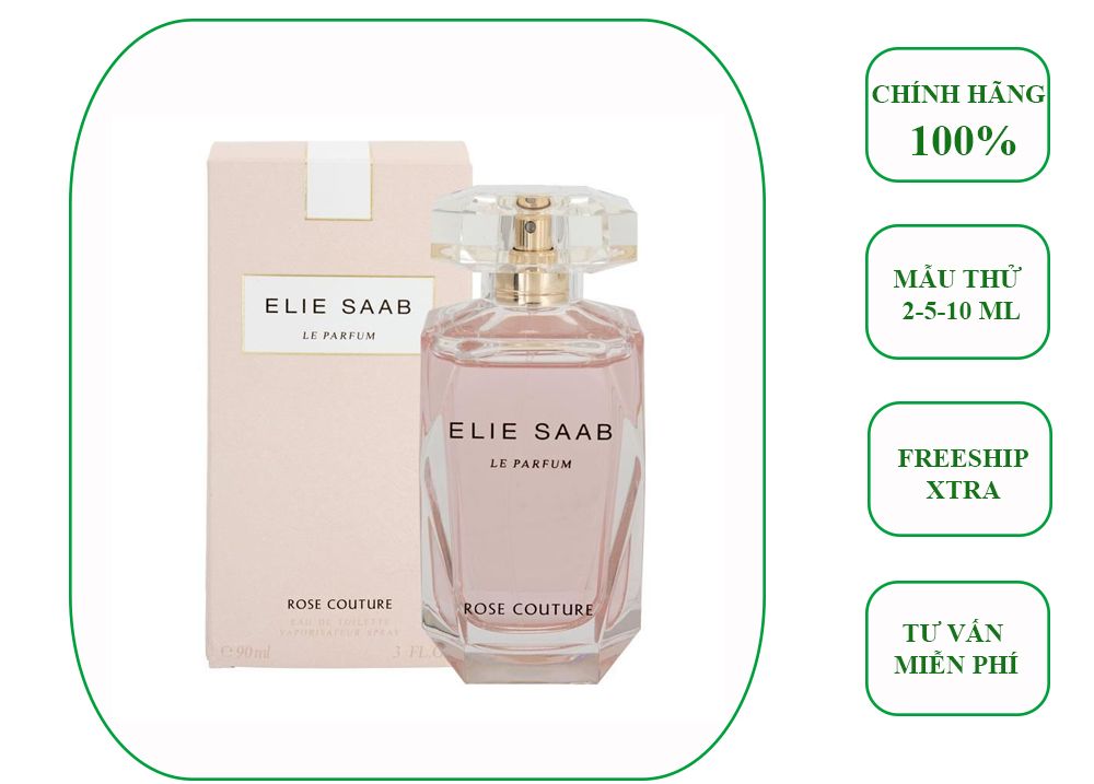 Nước hoa Elie Saab Le Parfum Rose Couture