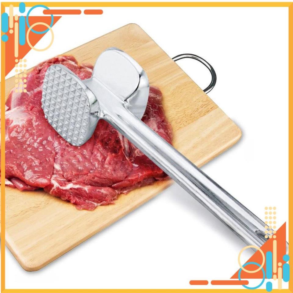 Búa đập thịt giã gừng tỏi bằng nhôm đúc chống gỉ - búa đập thịt ớt gừng tỏi....đa năng