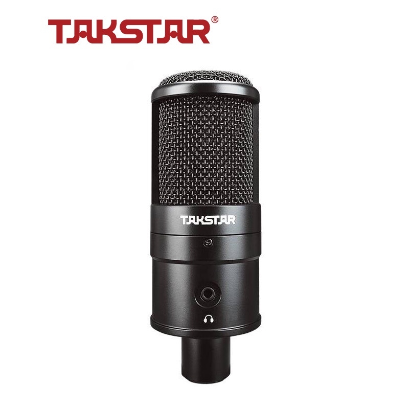 Mic thu âm Takstar PC-K220USB chuyên nghiệp dùng cho máy tính, thu âm lồng tiếng bài giảng [BẢO HÀNH] 1 năm