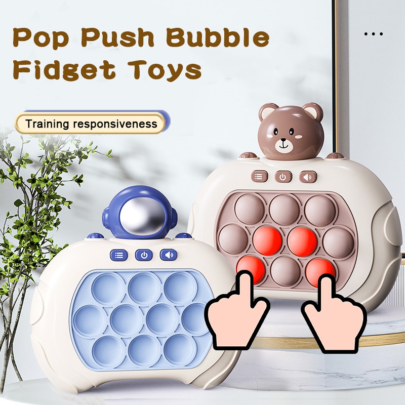 Máy Chơi Game Pop it thế hệ mới xả stress theo nhạc Tiếng Anh