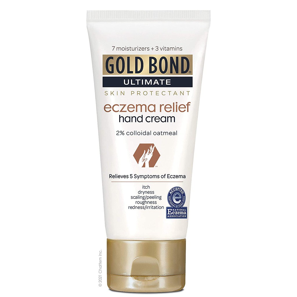 Kem dưỡng ẩm cho da tay khô, nứt nẻ Gold Bond Eczema Relief Hand Cream 85g