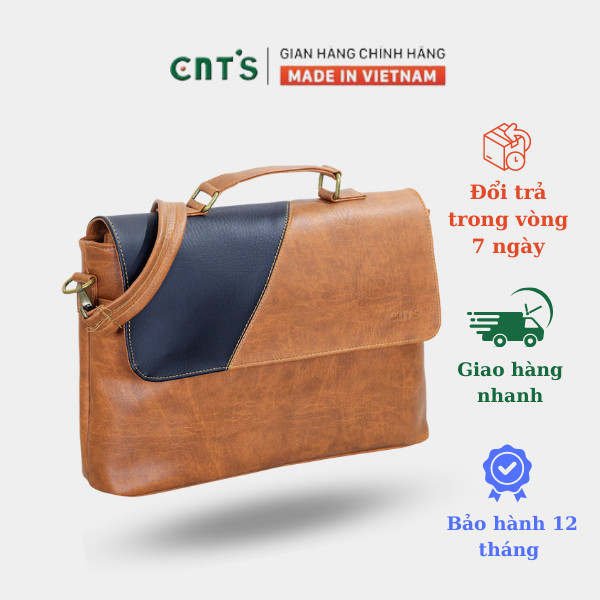 Cặp đựng laptop sang trọng khuyến mãi cnt ca17