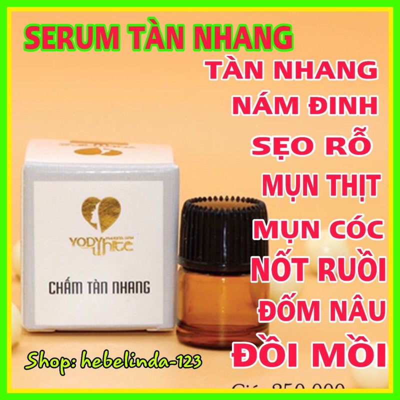 [HCM][TV Miễn Phí] Chấm Nốt Ruồi Tàn Nhang Yody White Phương Anh - Mụn Nám Rỗ (Chính hãng)