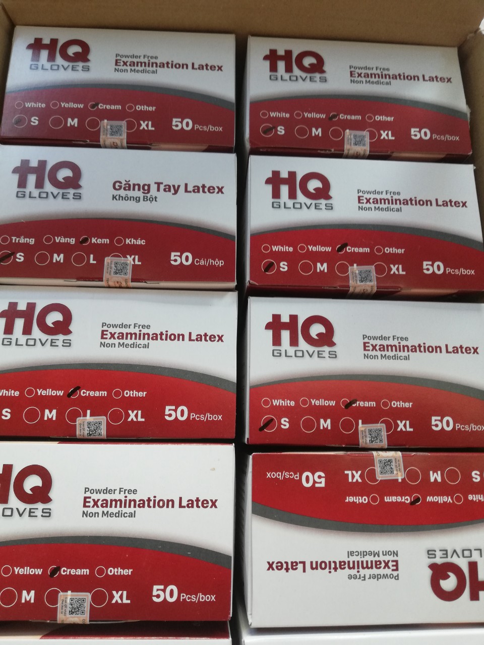 Găng tay y tế HQ hàng Nhập khẩu từ Malaysia siêu dày