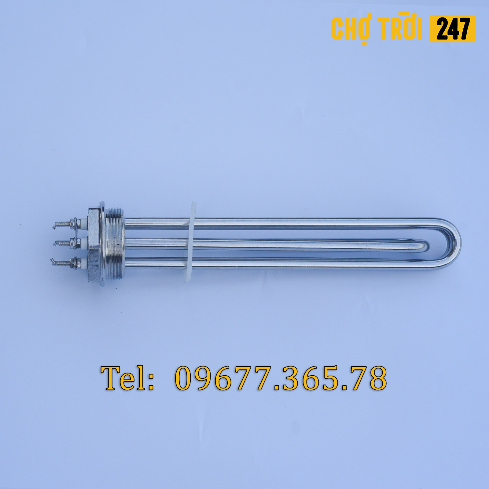 Điện trở phi 52, thanh nhiệt củ ren 52