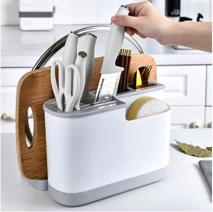 Hộp Đựng Dao, Thớt, Đũa, Muỗng, Nắp Nồi Đa Năng - Dụng Cụ Nhà Bếp