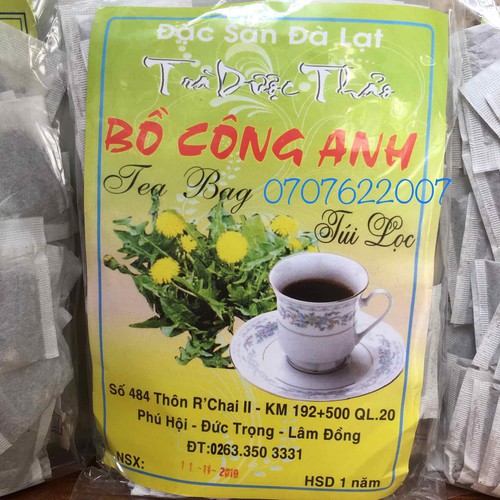 [Combo 5 gói]Trà bồ công anh túi lọc 72 túi lọc