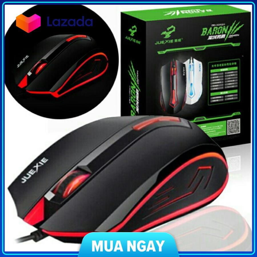[HCM]Chuột quang game thủ Juexie m611 3d LED có dây cực nhạy cam kết hàng đúng mô tả chất lượng đảm bảo an toàn đến sức khỏe người sử dụng đa dạng mẫu mã màu sắc kích cỡ