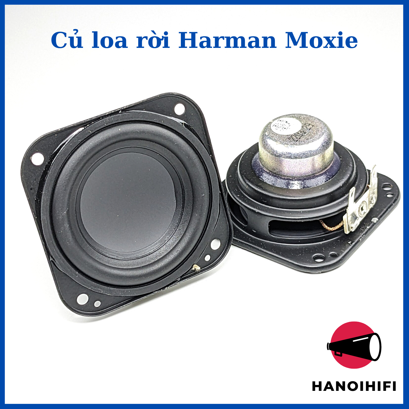 Củ loa rời 2 inch Harman Moxie 4ohm 12W chế loa bluetooth, thay thế cho loa harman,loa toàn dải DIY bluetooth