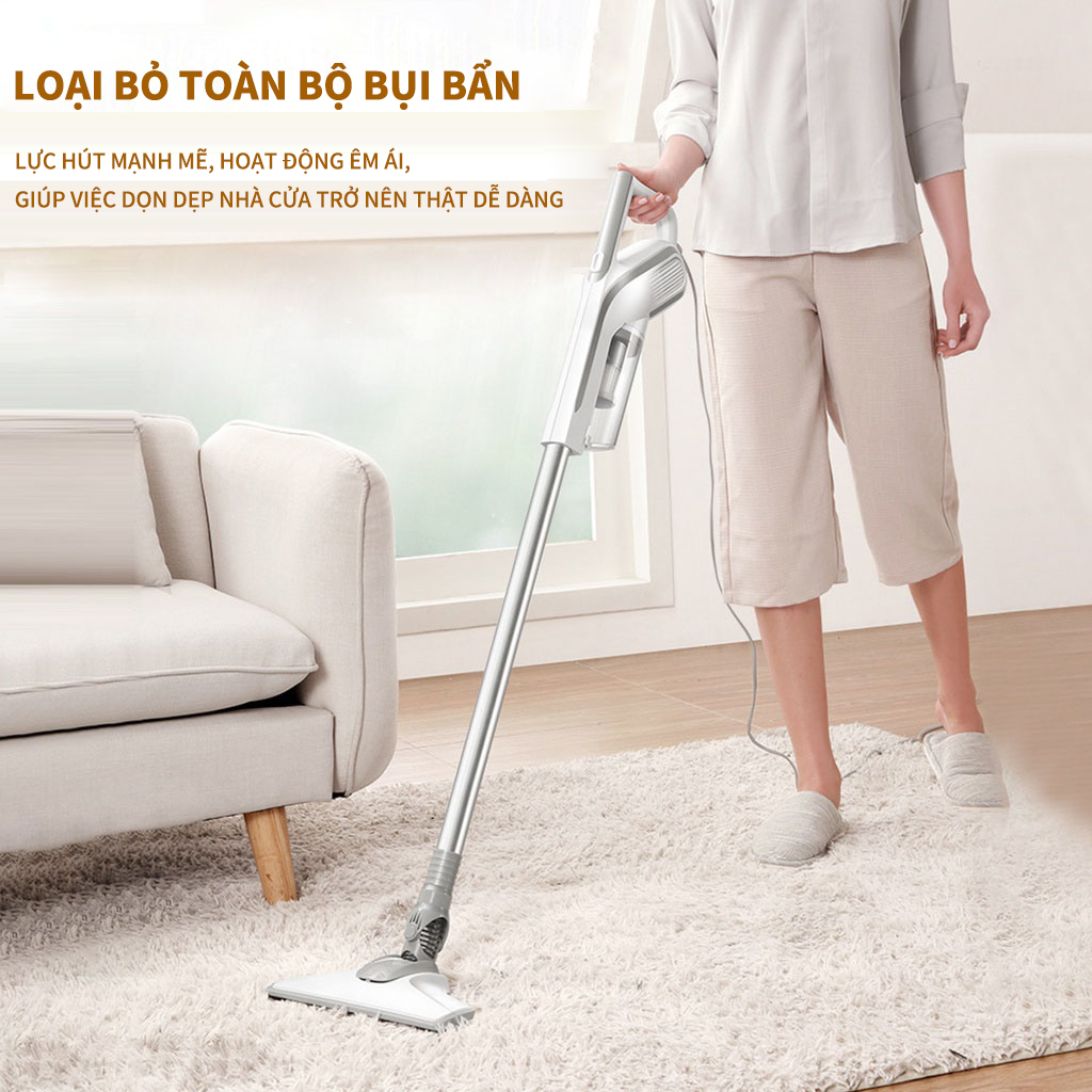 Máy Hút Bụi Cầm Tay Không Dây Siêu Mini STAR CLEAN Lực Hút Cực Mạnh 12000Pa Thân Máy Siêu Nhẹ Công Suất 600W